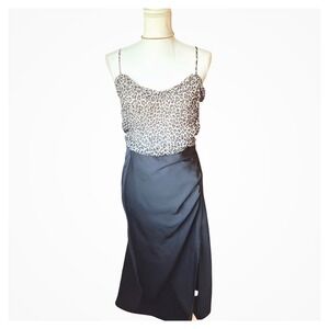 J.Crew Leopard Print Camisole Tank Top 100% Cupro NWT Size Small